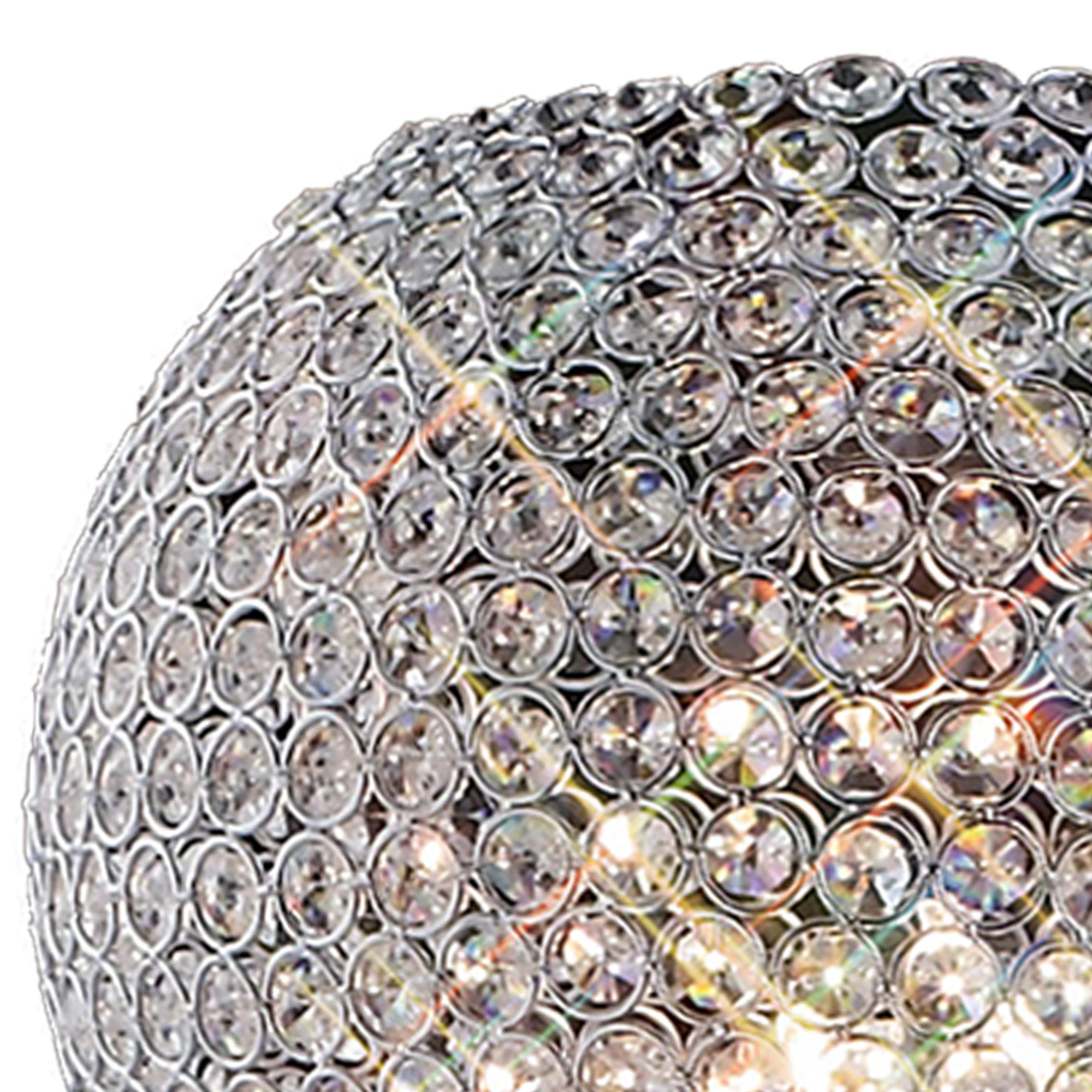 Ava Polished Chrome Crystal Floor Lamps Diyas Designer Floor Lamps 